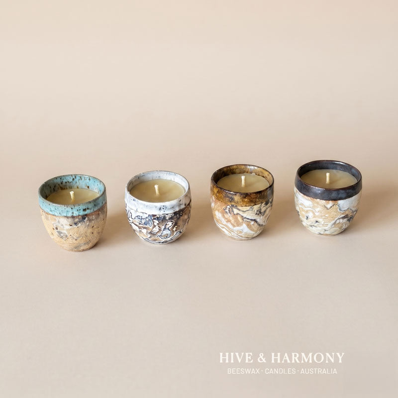 Tumbler · Beeswax Vessel Candle · 18 Hours of Golden Warm Light