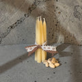 Wonder · Mini Celebration Beeswax Taper · 2 Hours of Golden Warm Light