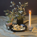 Chunky · Pure Beeswax 2.5cm Dinner Candle · Warm Natural Golden Light