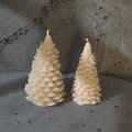 Joyful Jubilee · 13cm Beeswax Christmas Tree Candle · 28 Hours of Golden Warm Light