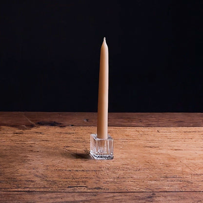 Glass Candle Holder-Small Cube